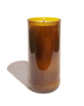 Midnight Fig Candle in Reclaimed Amber Bottle