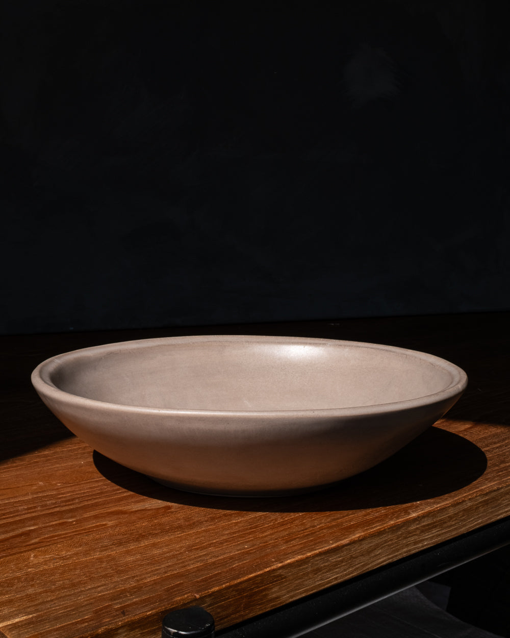 Oval Clay-Toned Ceramic Pasta Bowls, Set of 4, alternate view