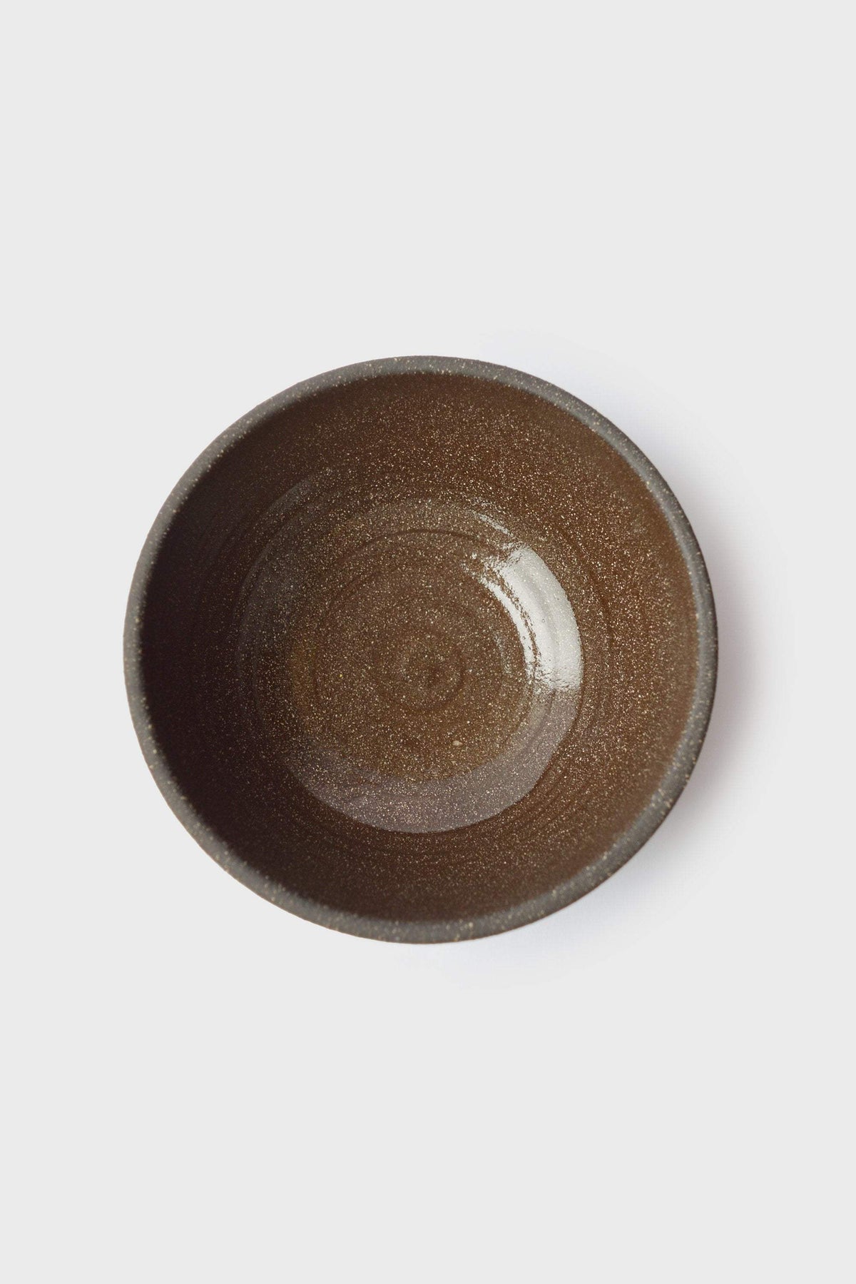 Pumpernickel Dark Stoneware Bowl, another angle