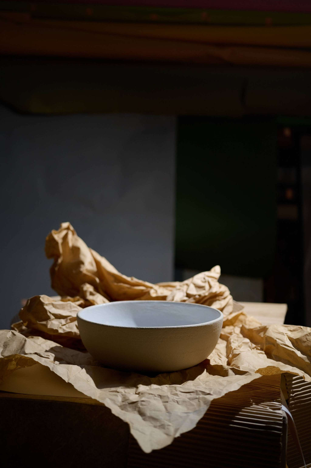 Exposed Clay Large Fruit Bowl