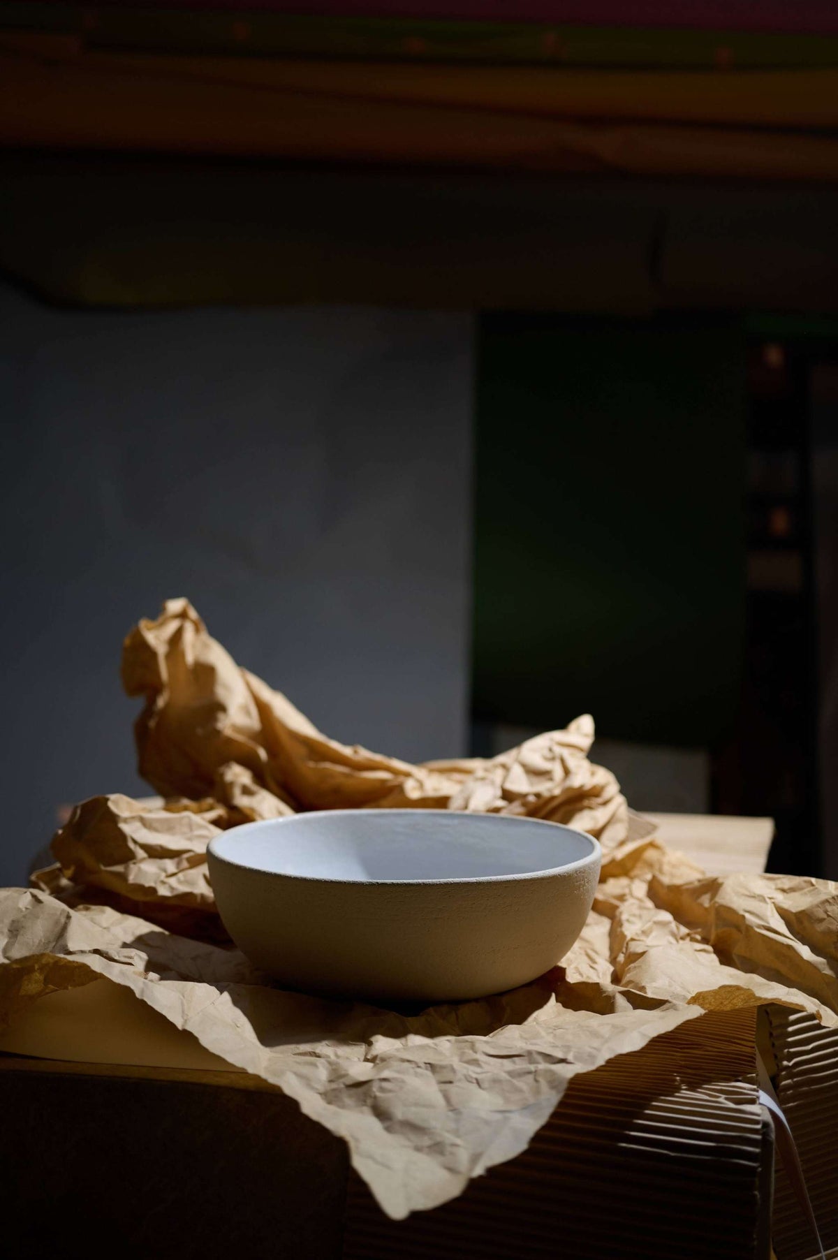 Exposed Clay Large Fruit Bowl