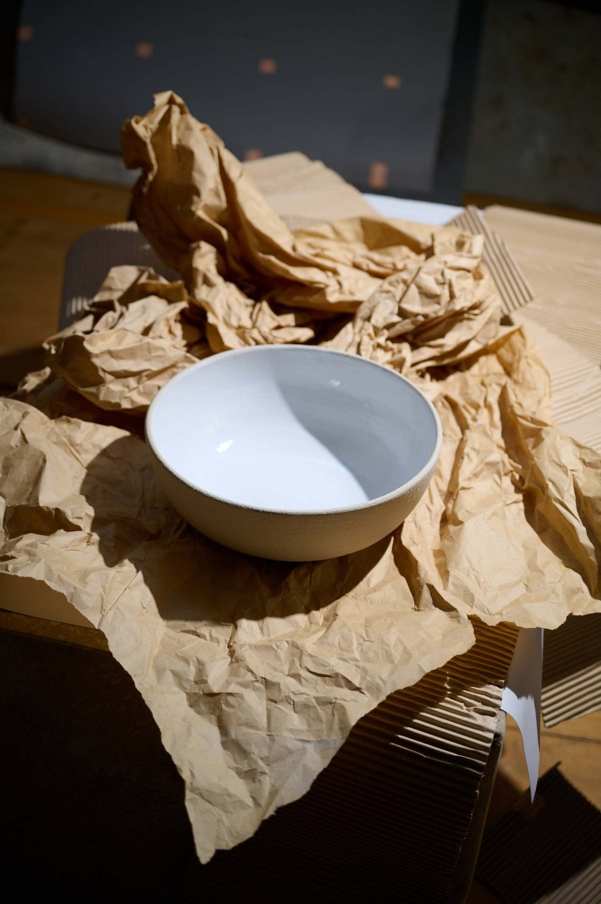 Exposed Clay Large Fruit Bowl