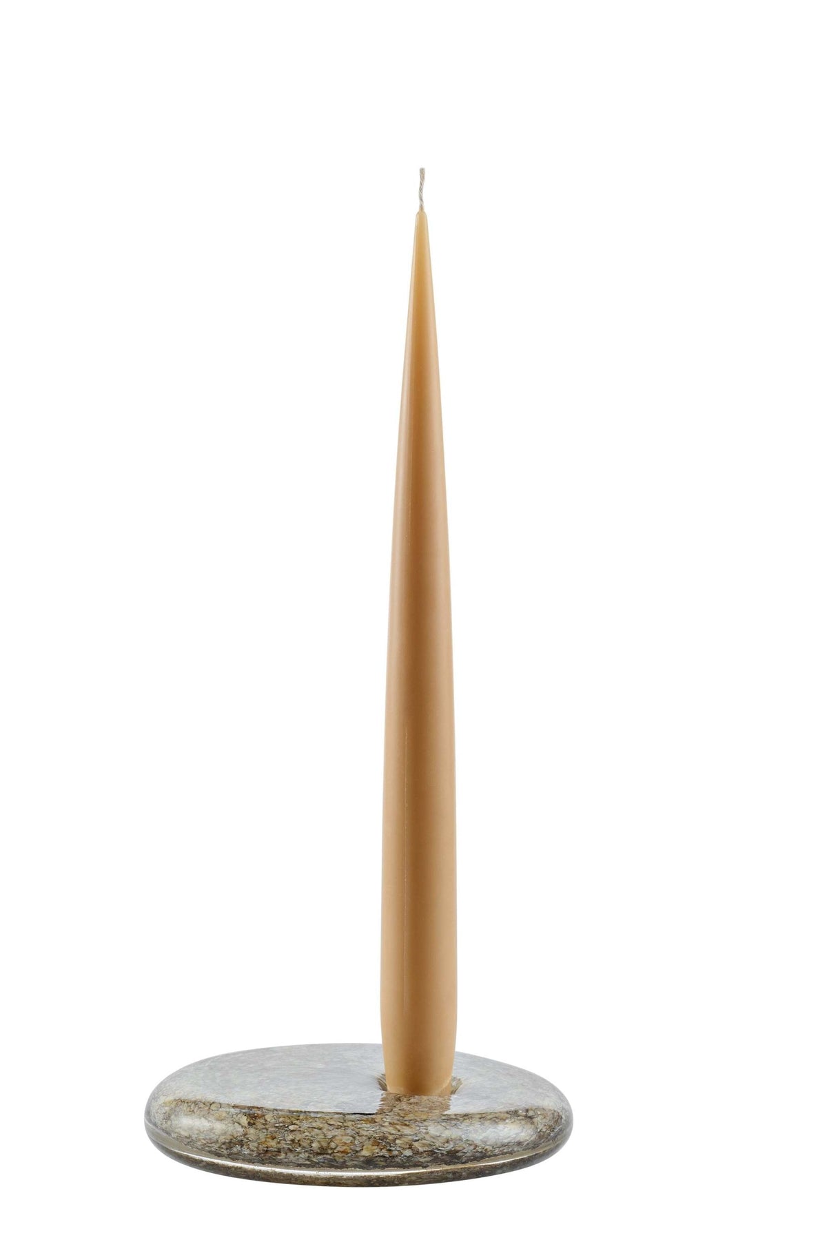 Hand-Blown Glass Candle Holder