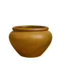 Vintage French Salt-Glazed Low Pot, 8 L