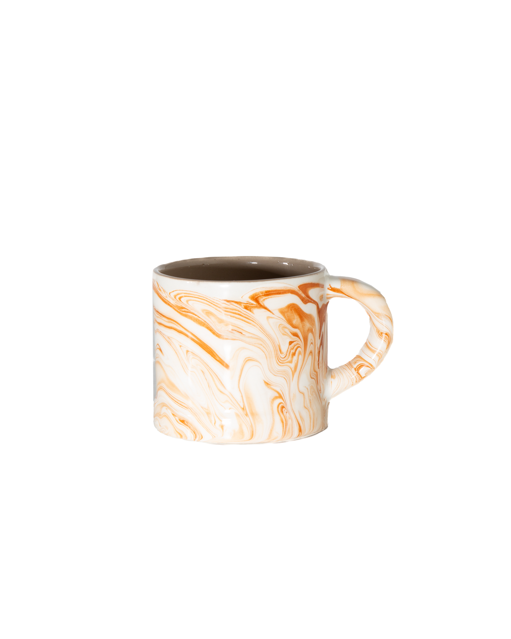 Marbled Terracotta Ceramic Mug