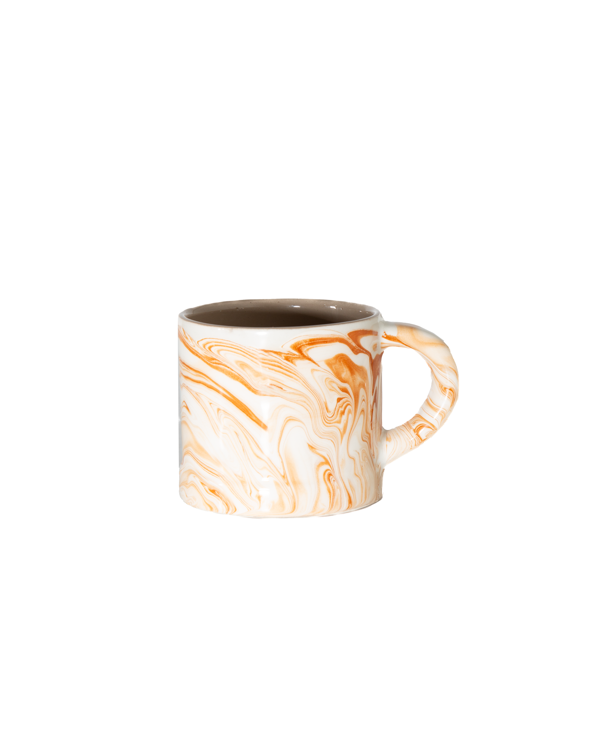 Marbled Terracotta Ceramic Mug