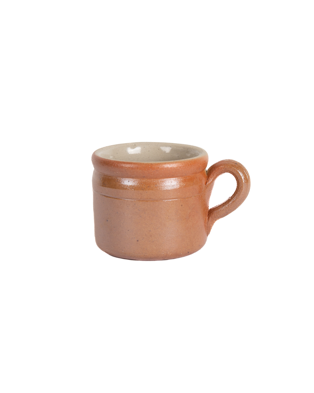 Vintage French Salt-Glazed Handled Jar, view 10