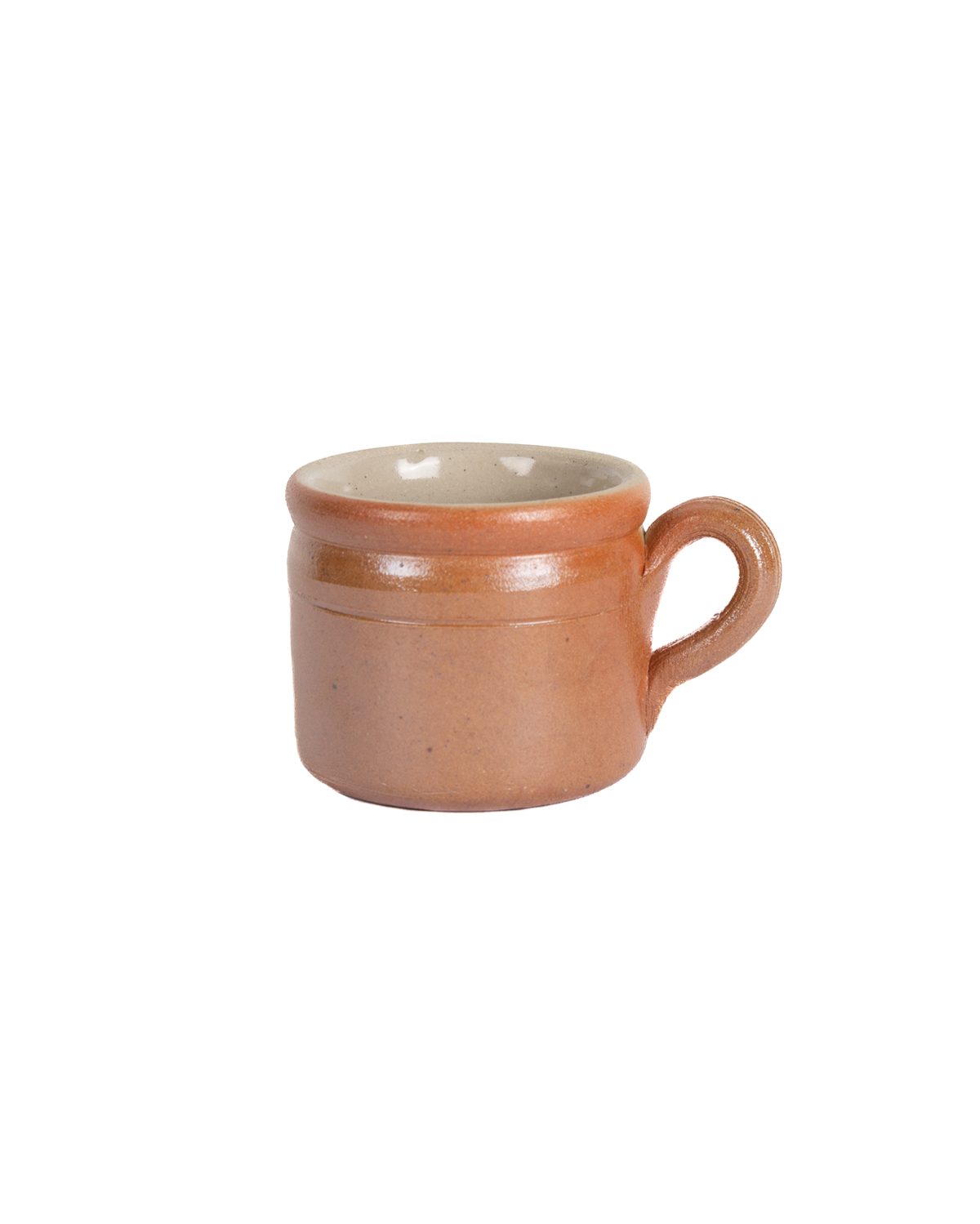 Vintage French Salt-Glazed Handled Jar, view 10