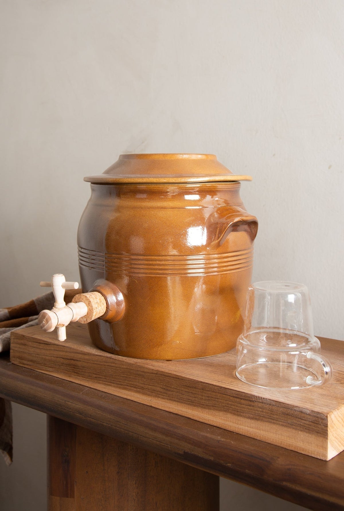 Vintage French Vinegar Jar, view 10