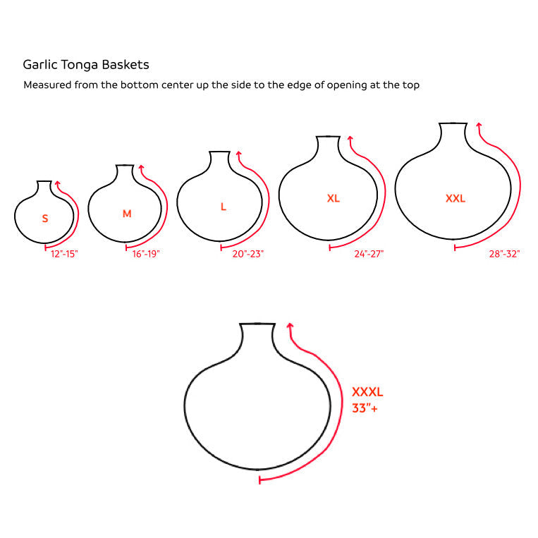 Tonga Sculptural Gourd Basket, XXL, another angle