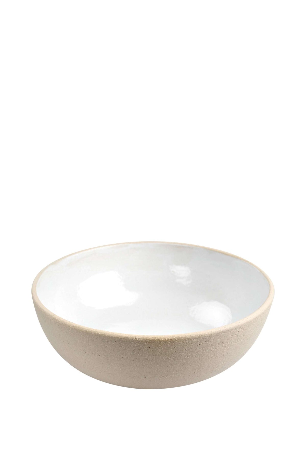 Exposed Clay Large Fruit Bowl, alternate view