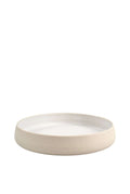 Exposed Clay Dinner Plates, High Sides, Raw Rim, another angle