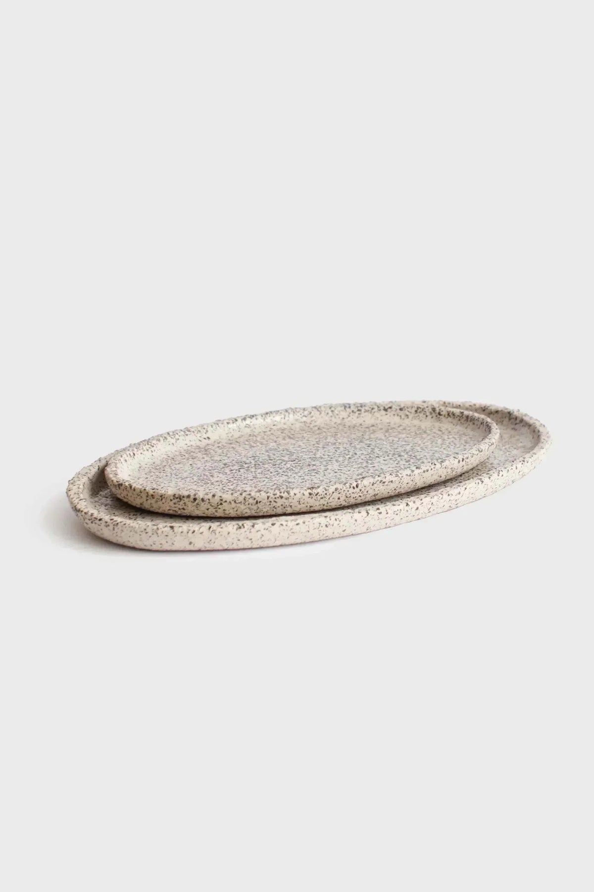 Oats Oval Serving Platter, Large, another angle