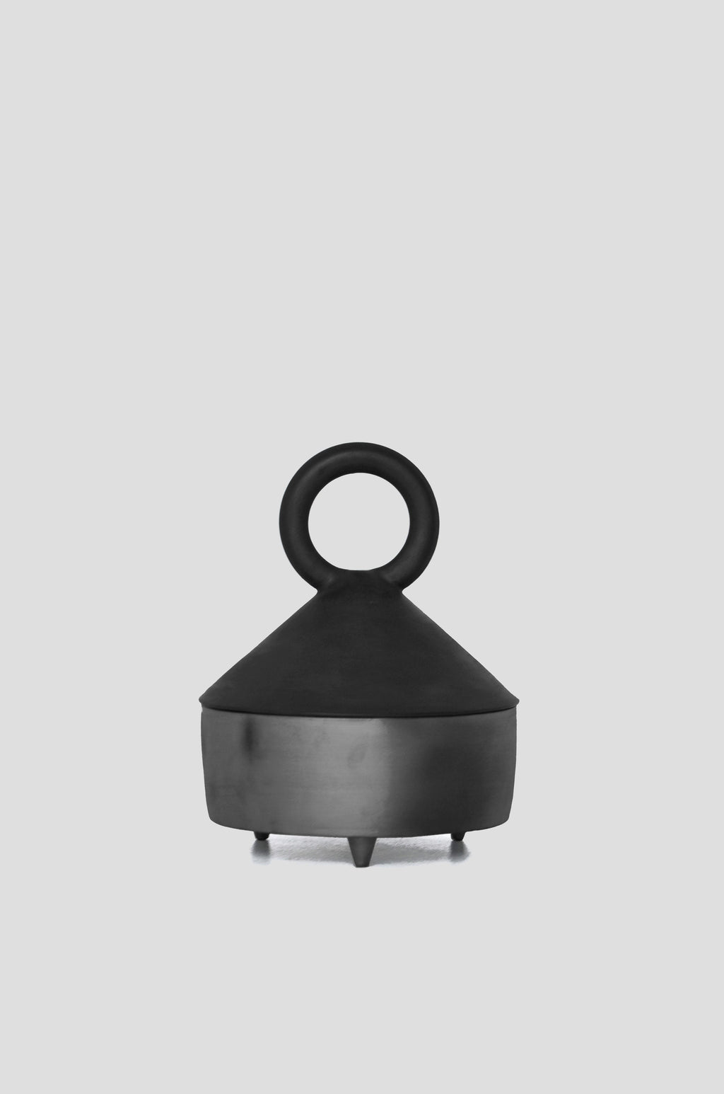 Guculia Tall Lidded Serving Bowl, Shadow