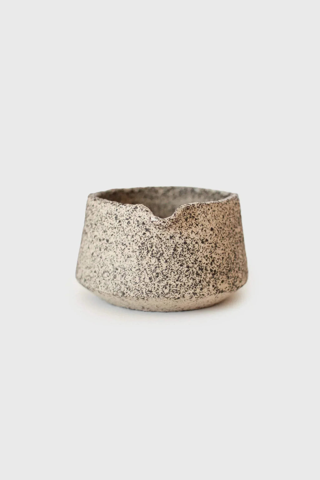 Oats Stoneware Matcha Bowl, detail view
