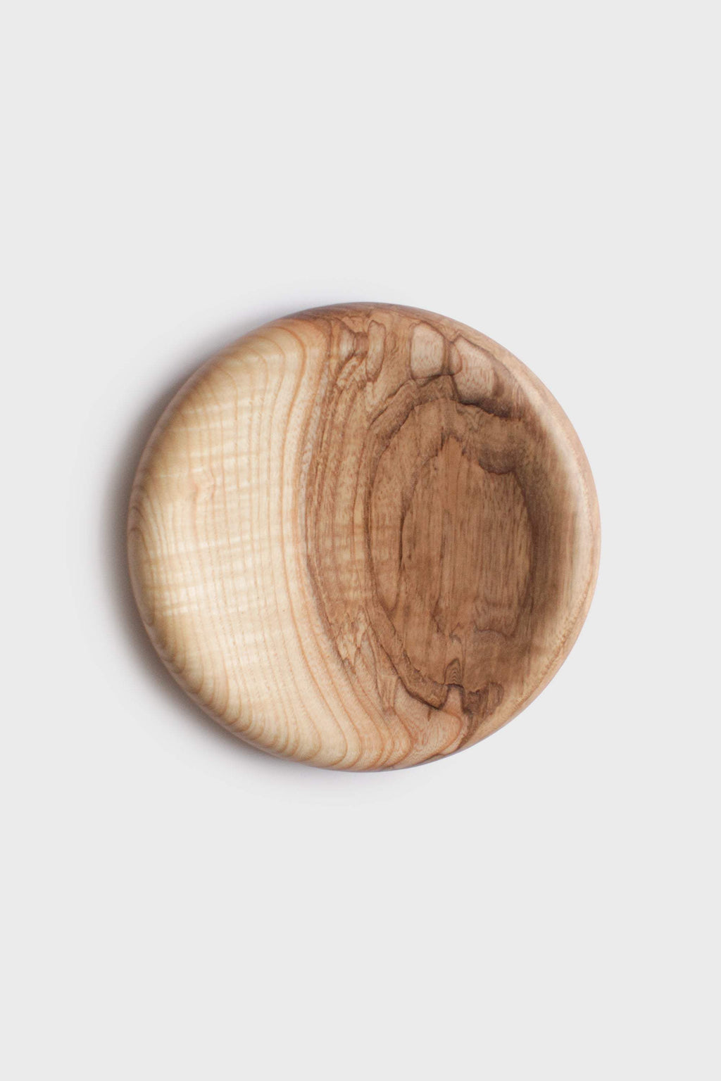 Hand-Carved Ash Wood Catchall Tray