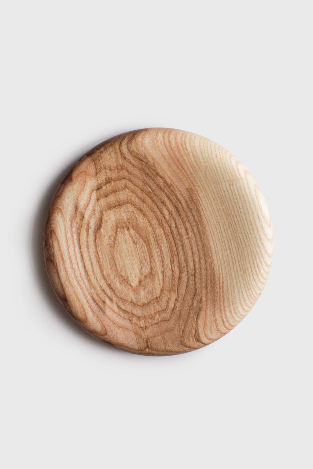 Hand-Carved Ash Wood Catchall Tray