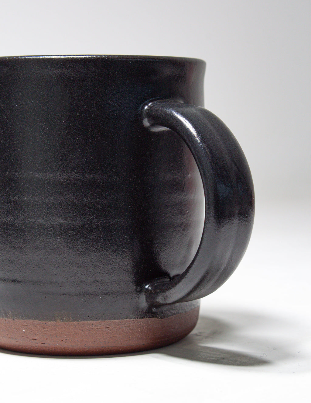 Wheel-Thrown Stoneware Mug, alternate view
