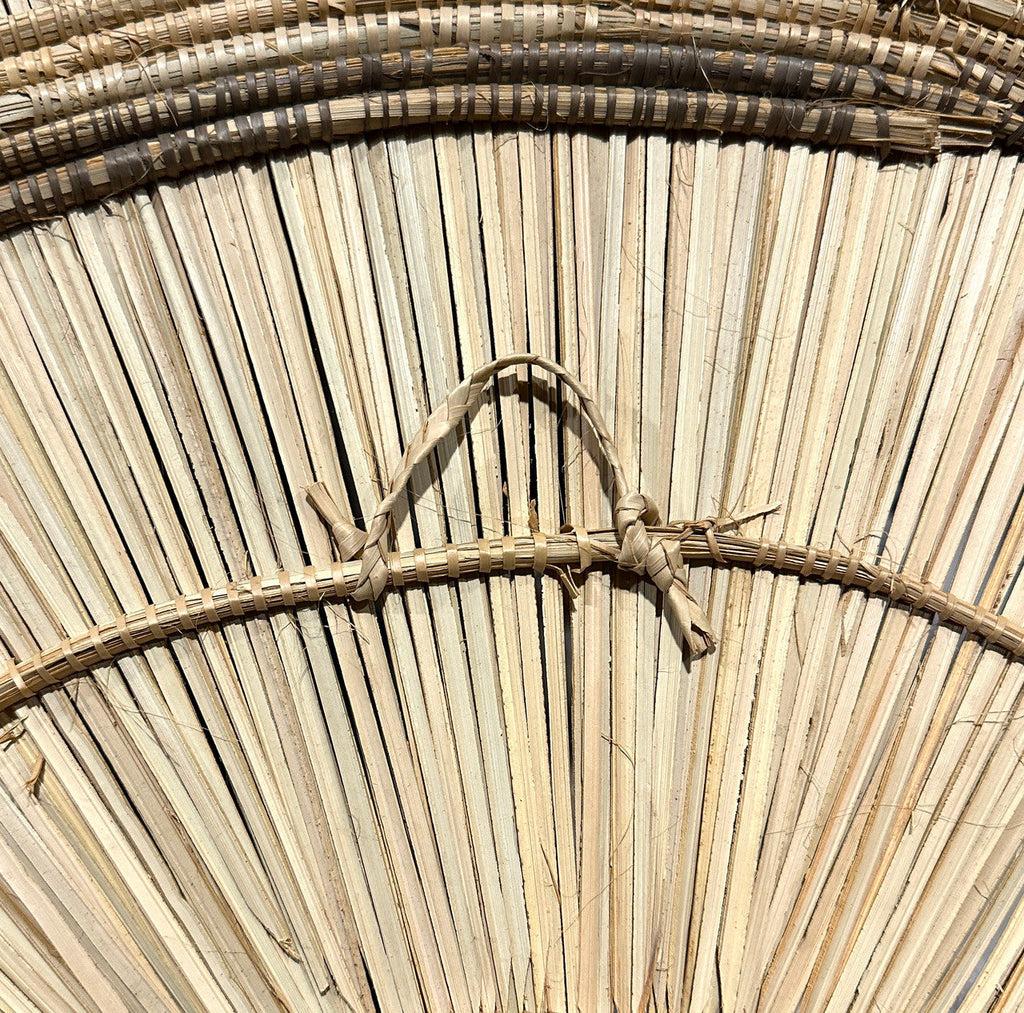 Natural Sun Circle Woven Wall Hanging, 36 in, view 5