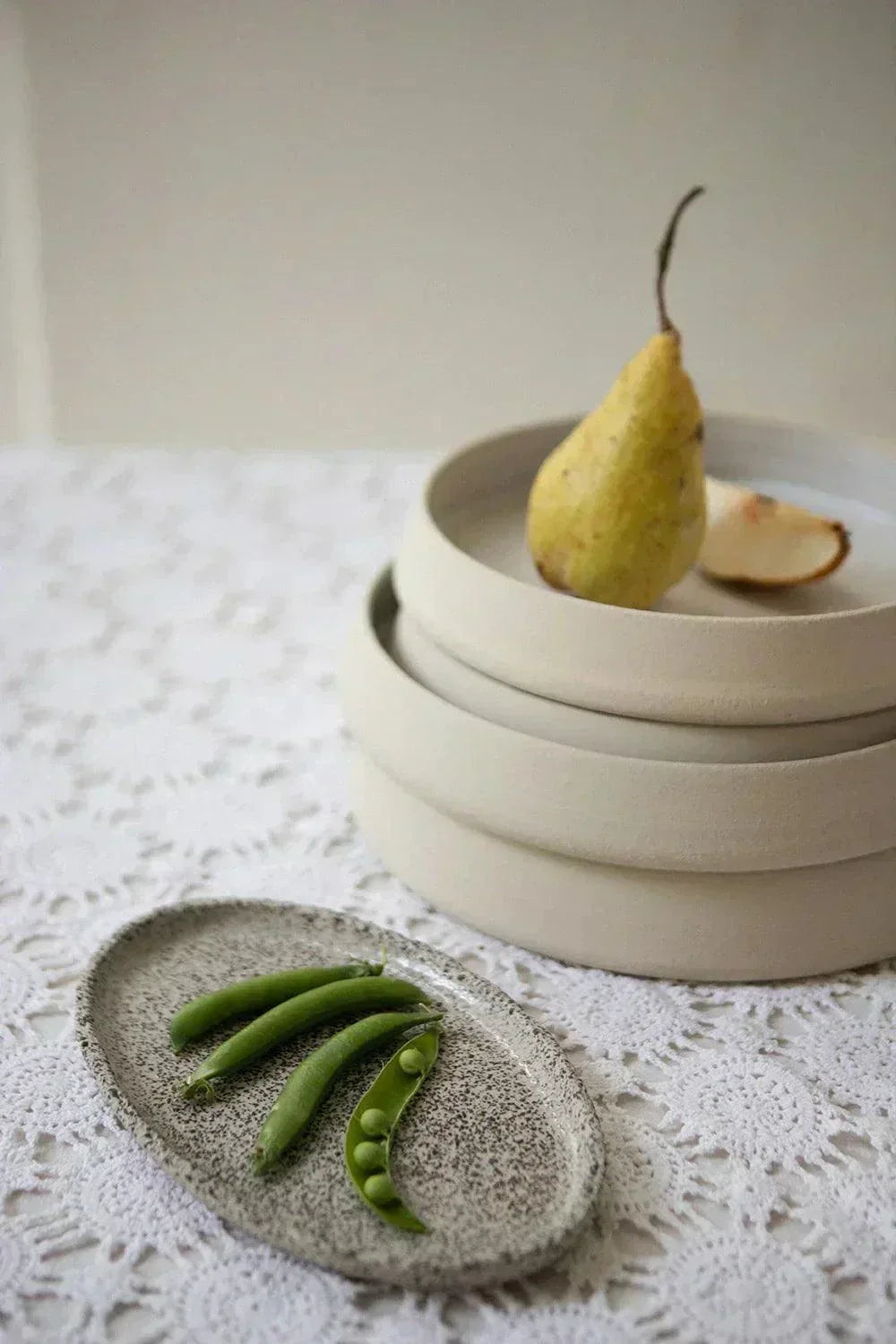 Oats Oval Serving Platter, Large, detail view