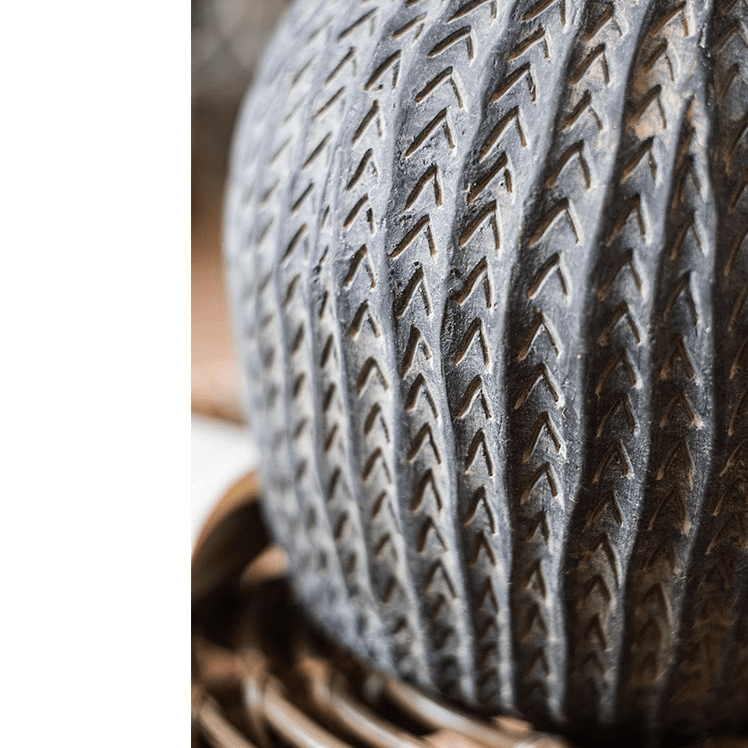 Antique-Style Concrete Vase, view 7