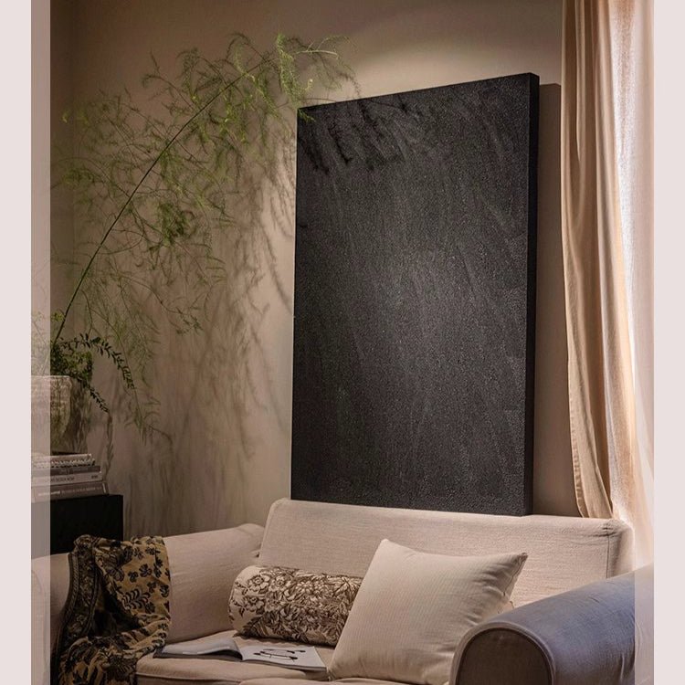 Black Sandstone Textured Wall Art, view 5