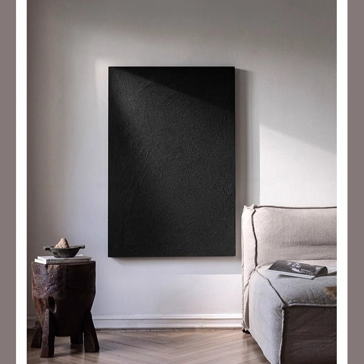 Black Sandstone Textured Wall Art, view 6