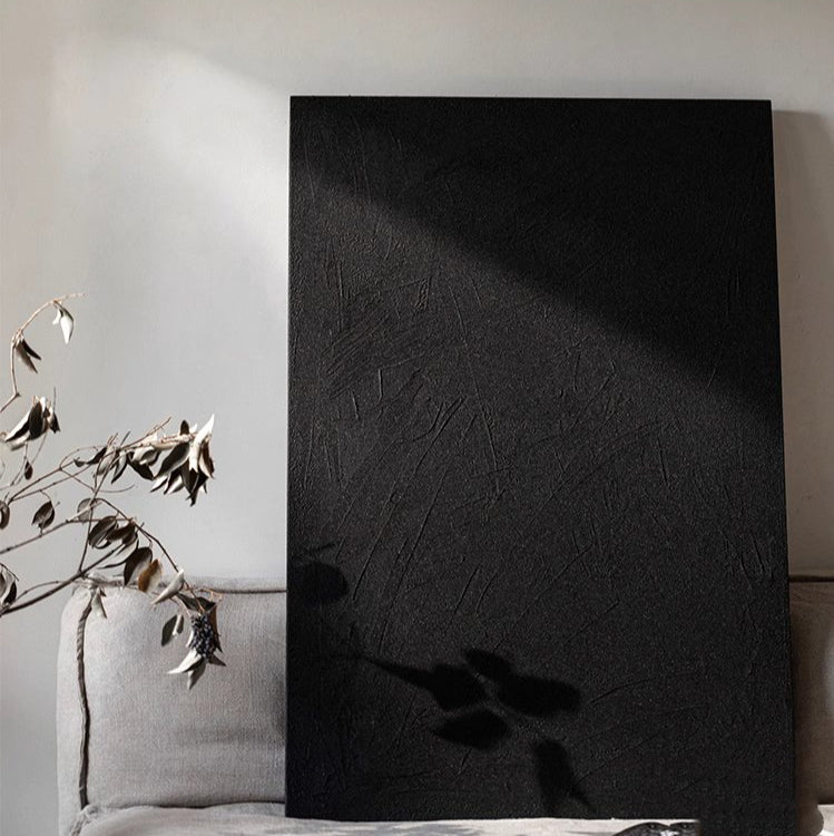 Black Sandstone Textured Wall Art, view 8
