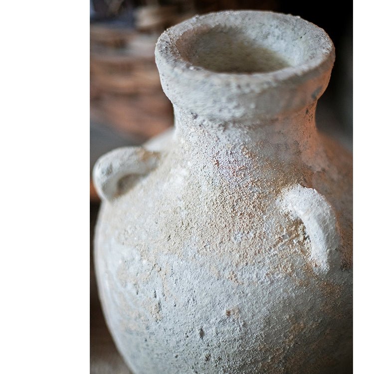 Zen Terracotta Vase for Dried Stems, view 6