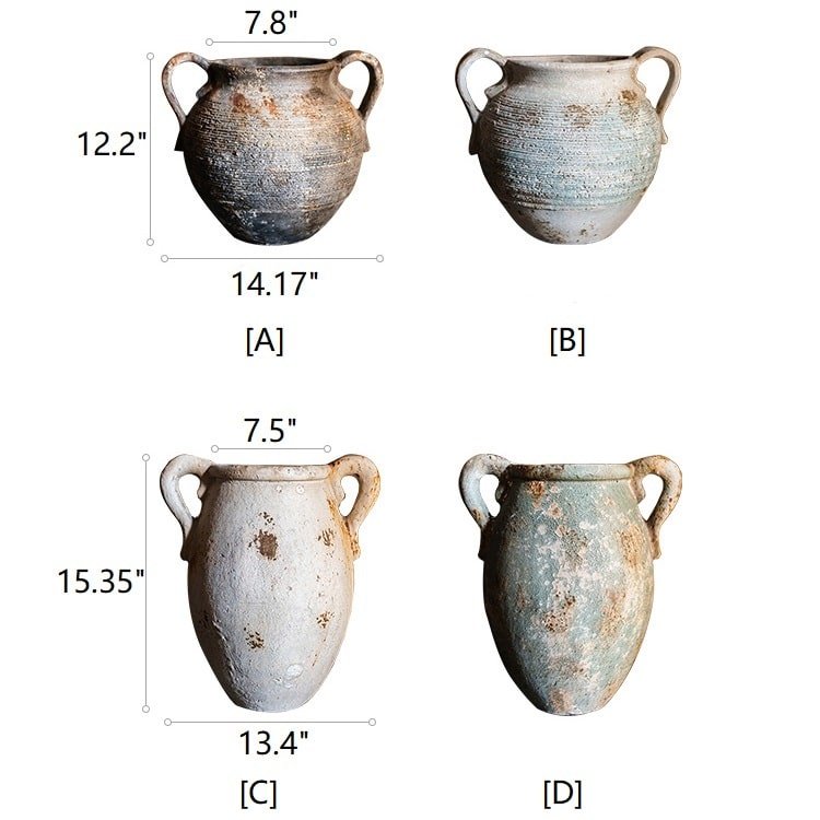 Aged Ancient-Style Jar, view 11