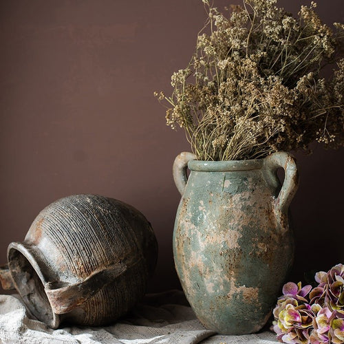 Aged Ancient-Style Jar, alternate view