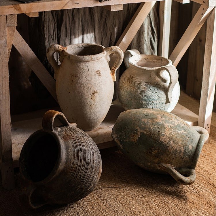 Aged Ancient-Style Jar, view 5