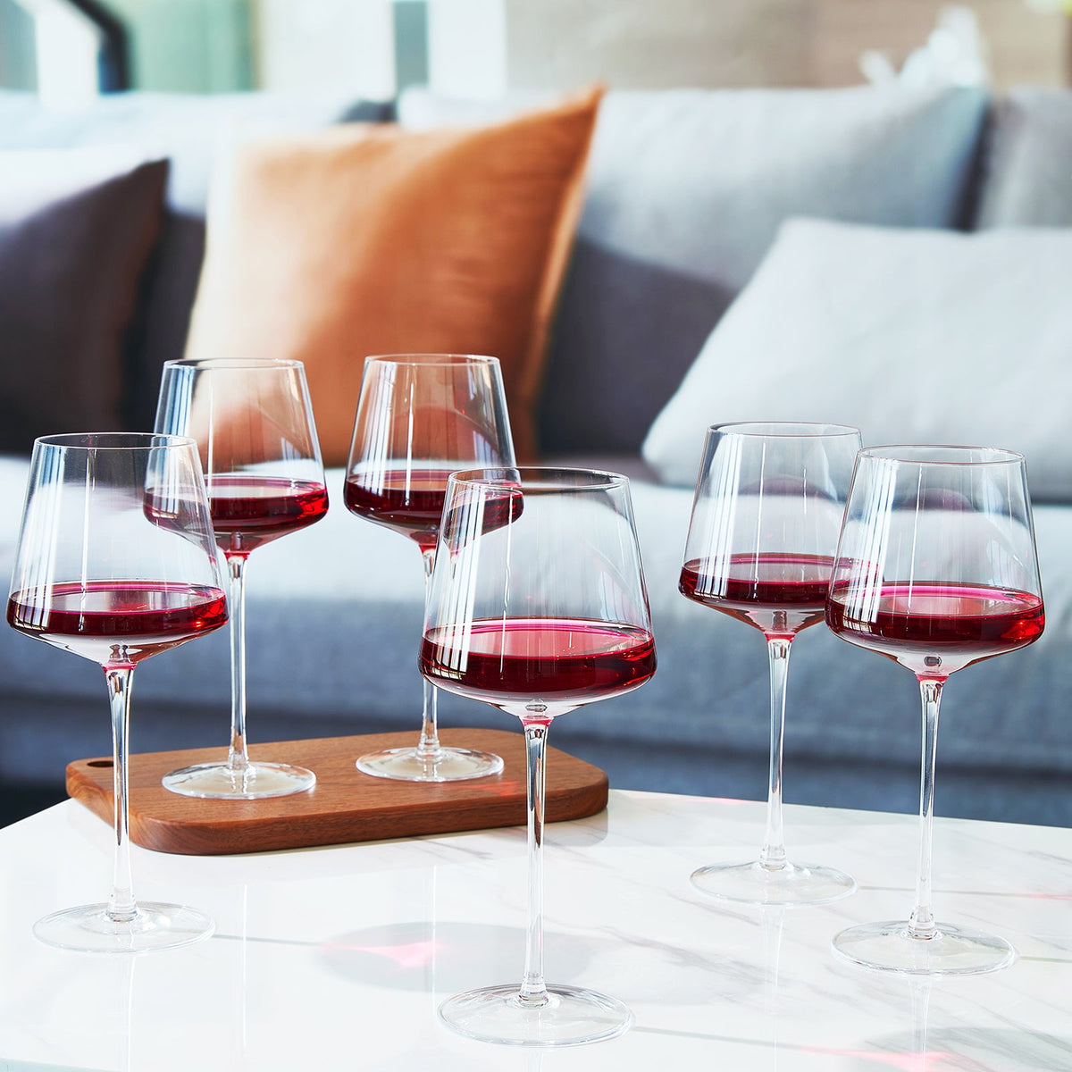 Classica Stemmed Wine Glasses, Set of 6, view 5