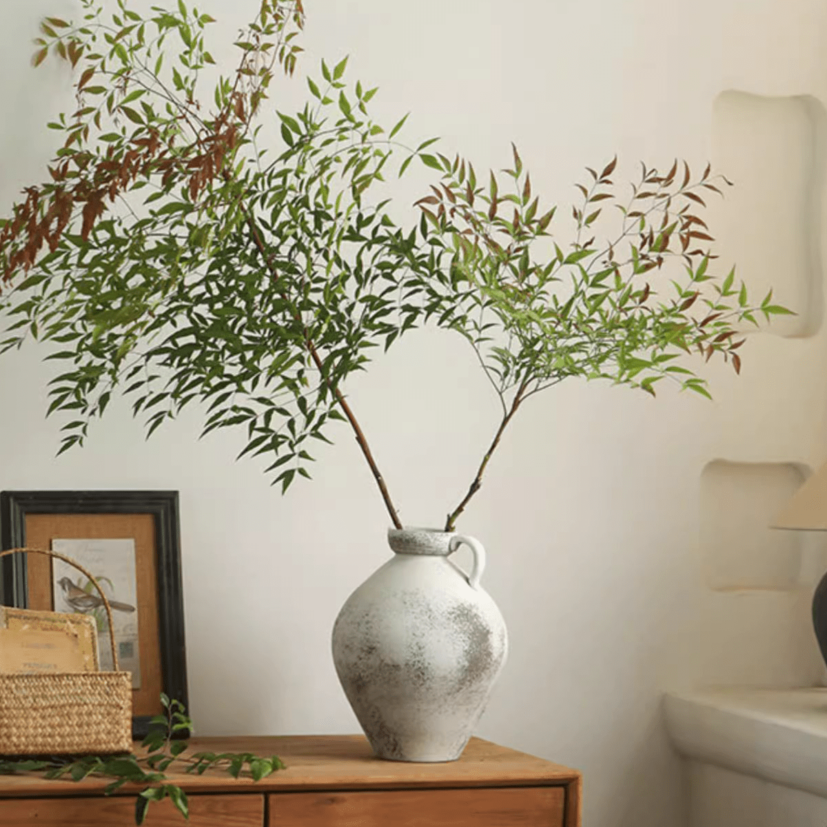 Watertight Cement Vase with Handle, view 8
