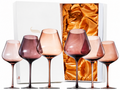Venus Stemmed Wine Glasses, Set of 6