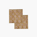 Nikhar Table Napkins, Chai Brown, Set of 2