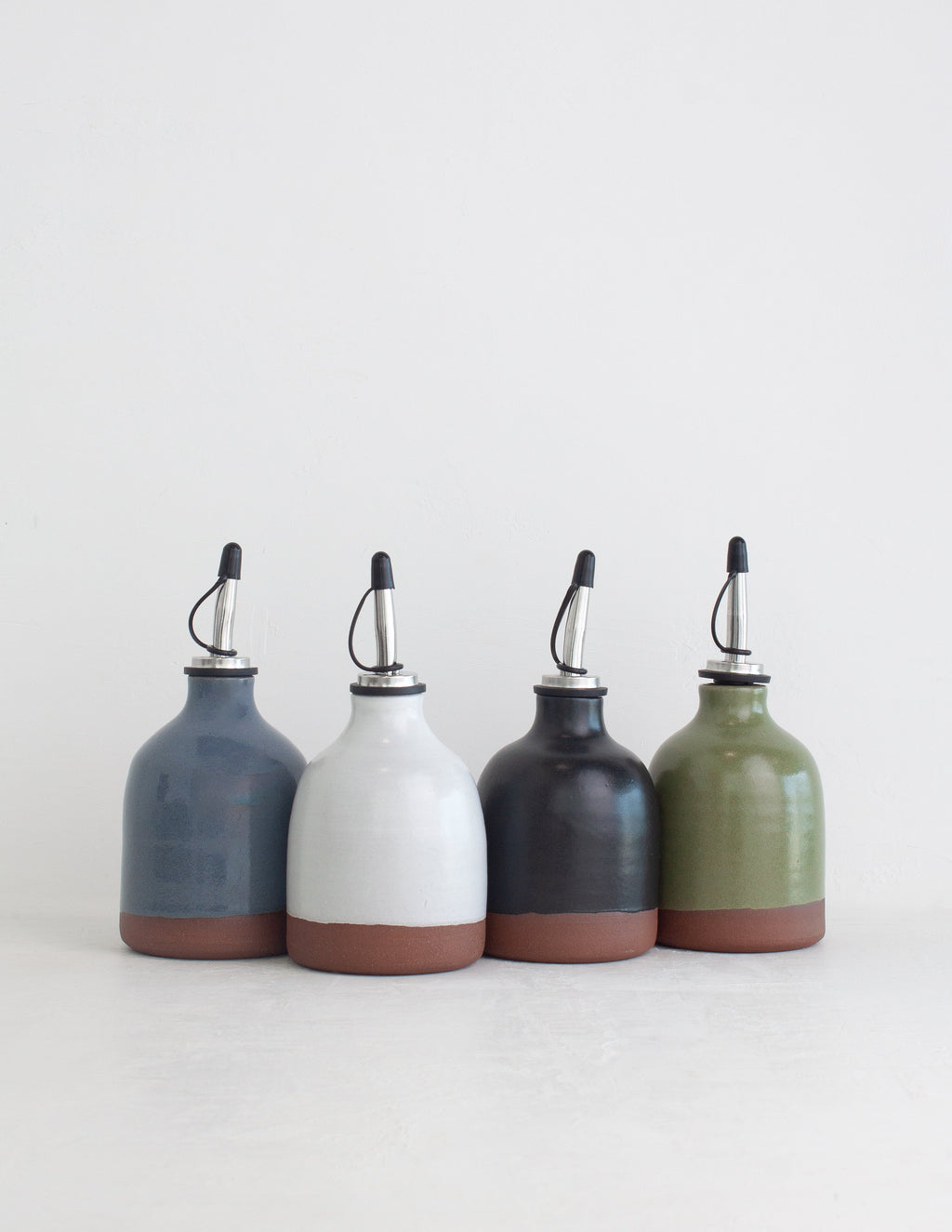 Wheel-Thrown Oil Cruet, Small