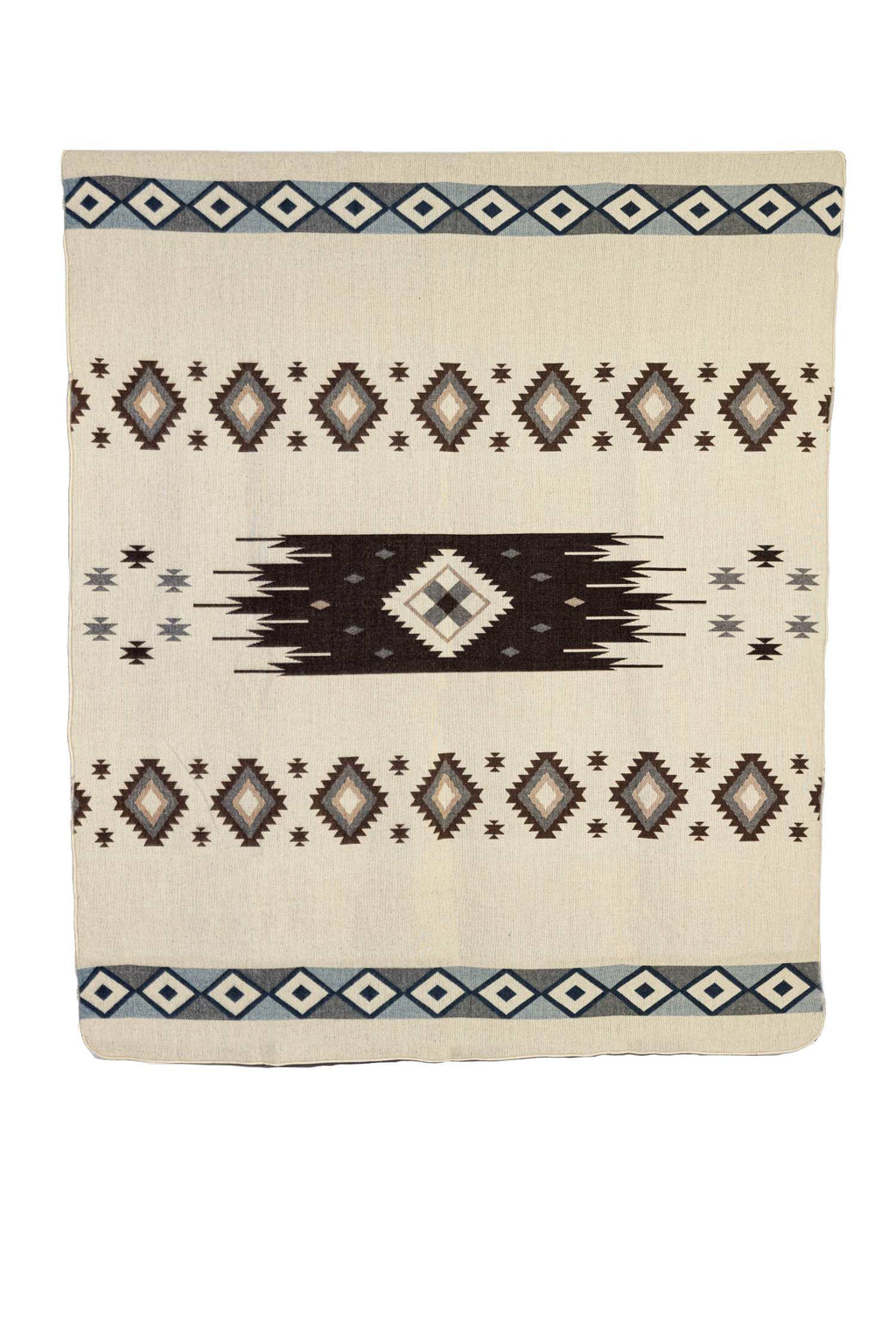 Yachana Reversible Alpaca Throw, Sunset Diamond, another angle