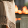 Wasi Baby Alpaca Throw, Rich Brown