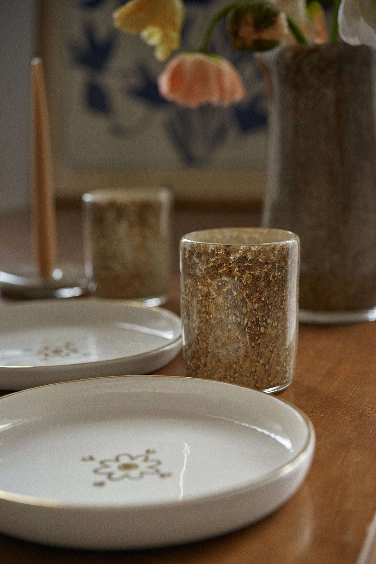 Hand-Blown Glass Tumbler