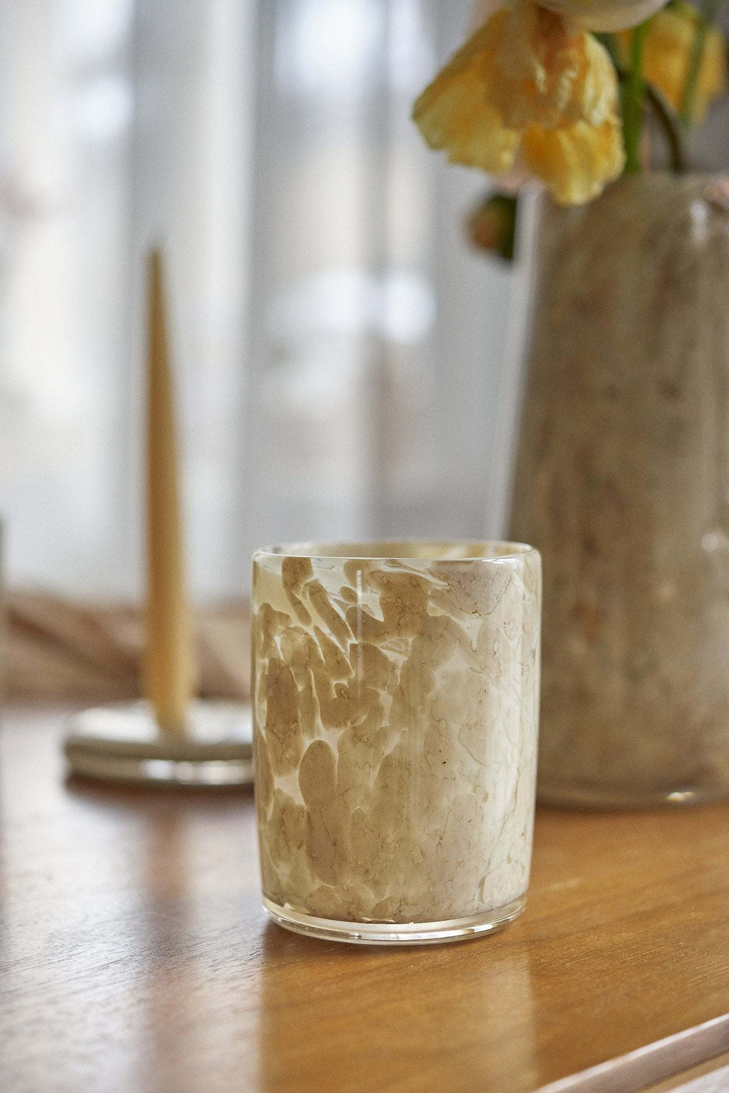 Hand-Blown Glass Tumbler