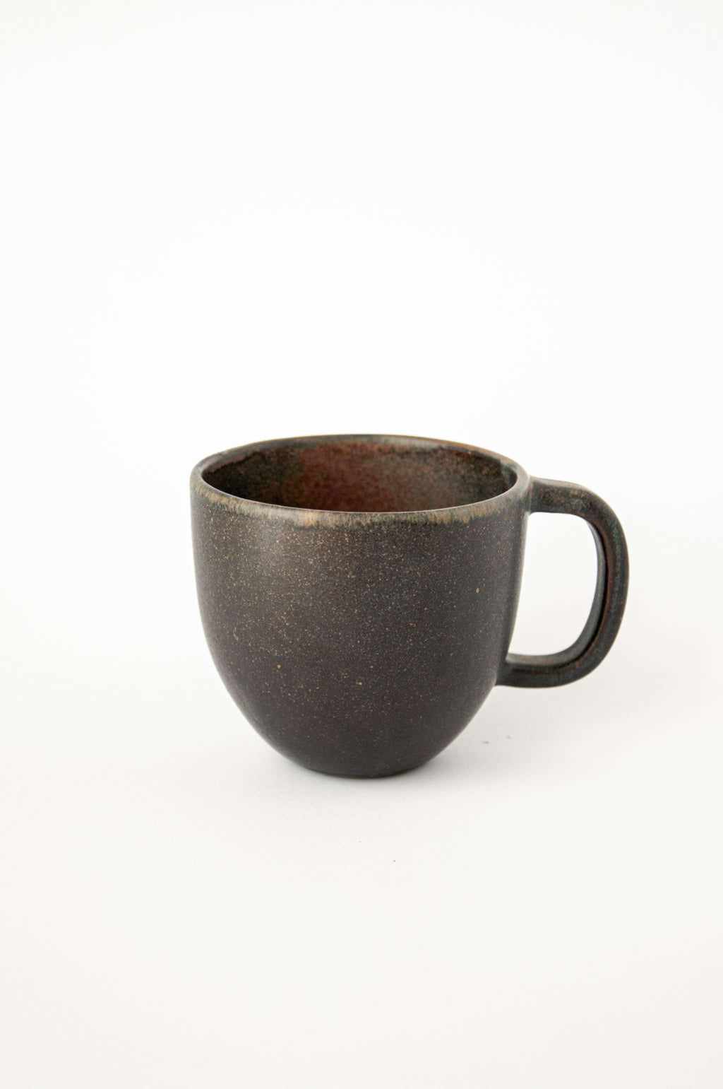 Rust Stoneware Coffee Mug