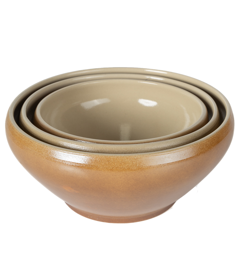 Vintage French Stoneware Bowls, view 14