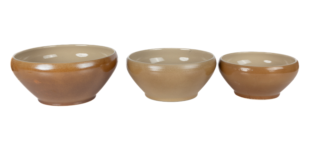 Vintage French Stoneware Bowls, view 6