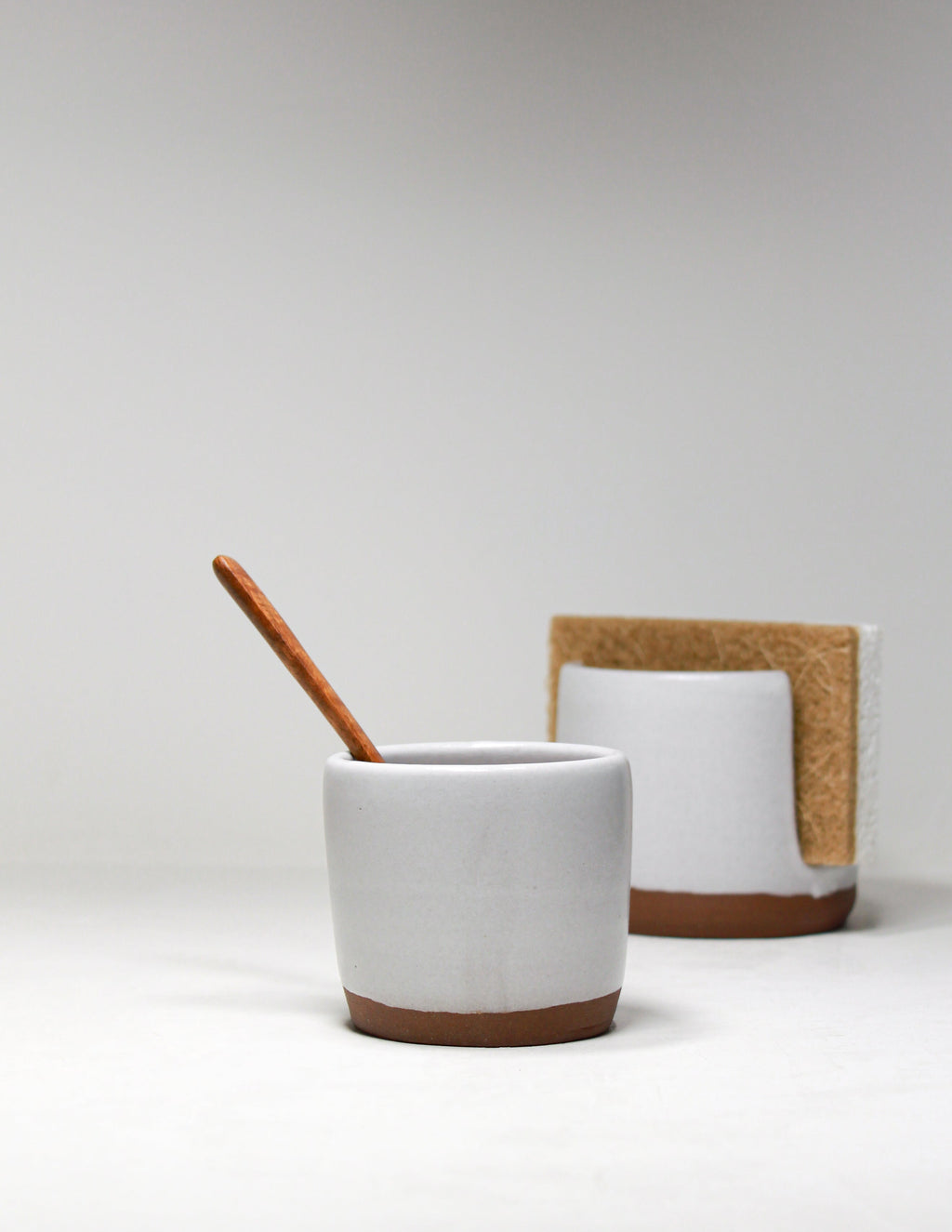 Hand-Thrown Salt Cellar, another angle