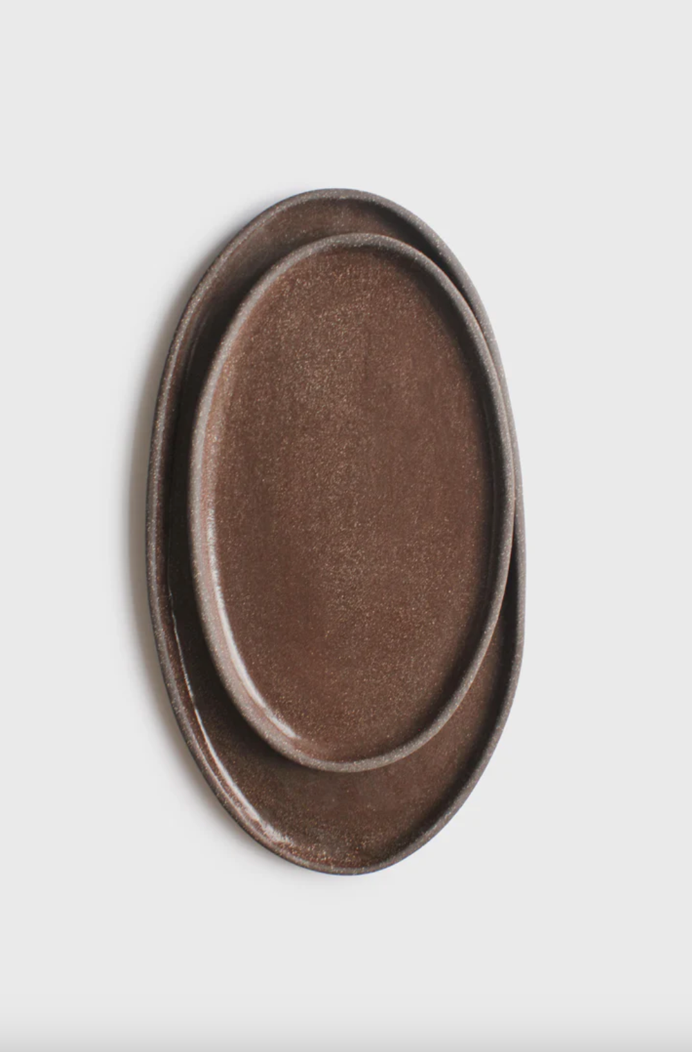 Pumpernickel Oval Serving Platter, detail view