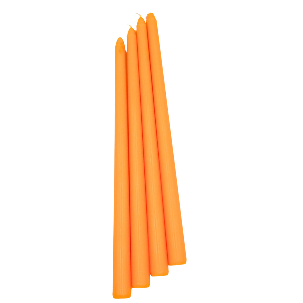 Mustard Spice Tall Taper Candles, Box of 24