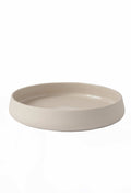 Exposed Clay Dinner Plate, High Sides, another angle