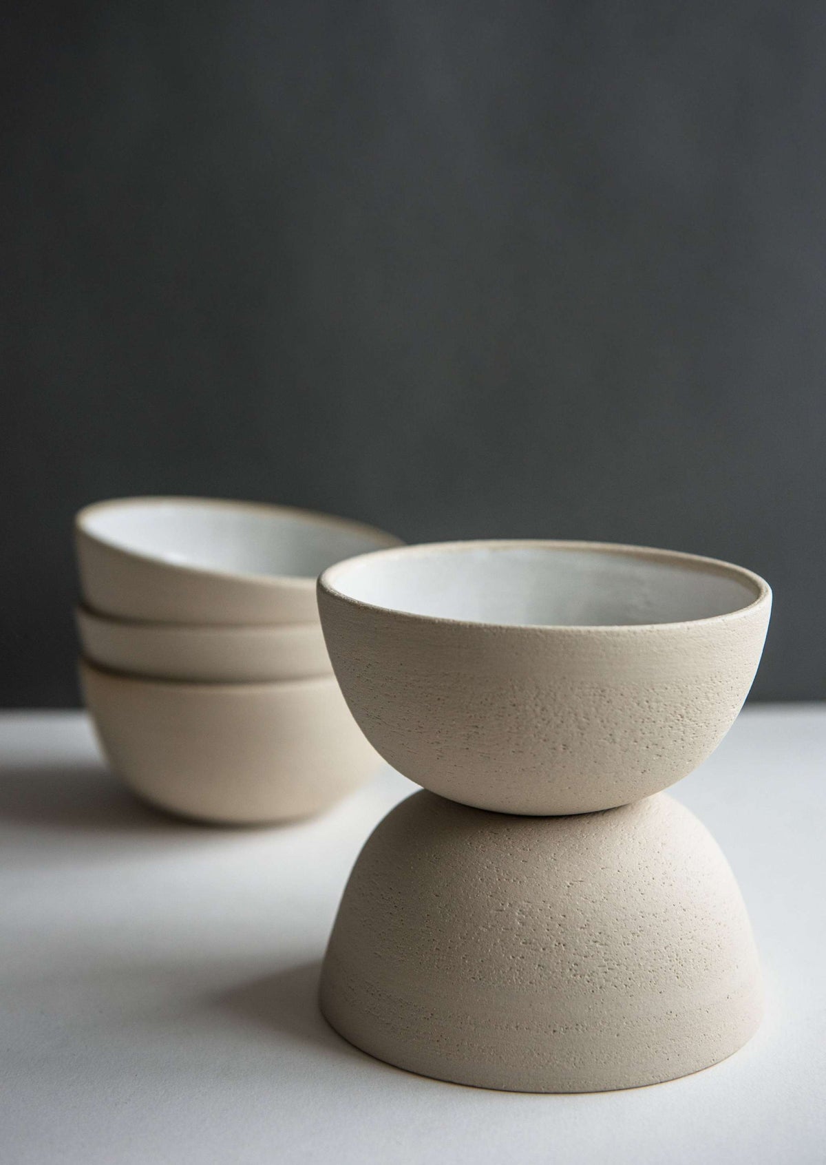 Exposed Clay Stoneware Small Bowl, view 7