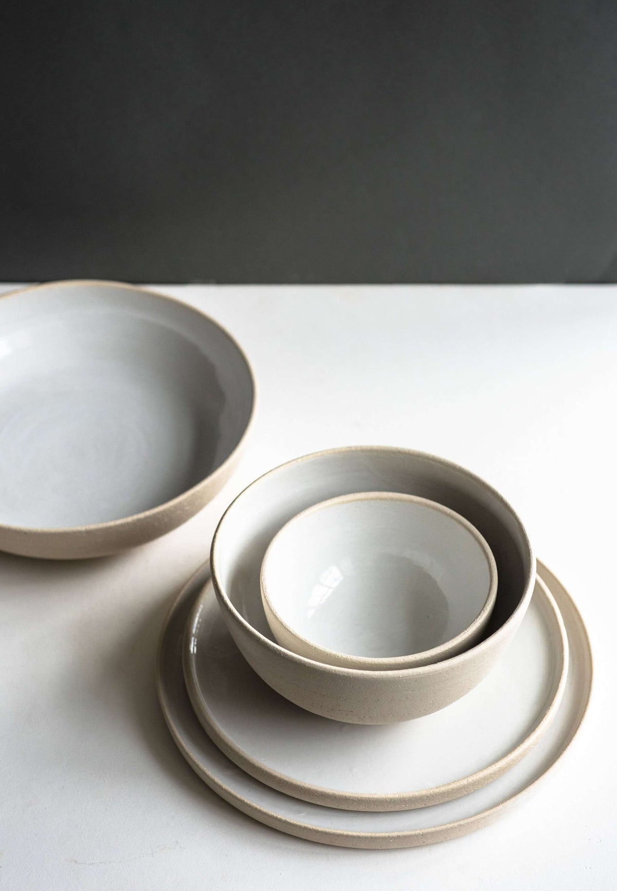 Exposed Clay Stoneware Small Bowl